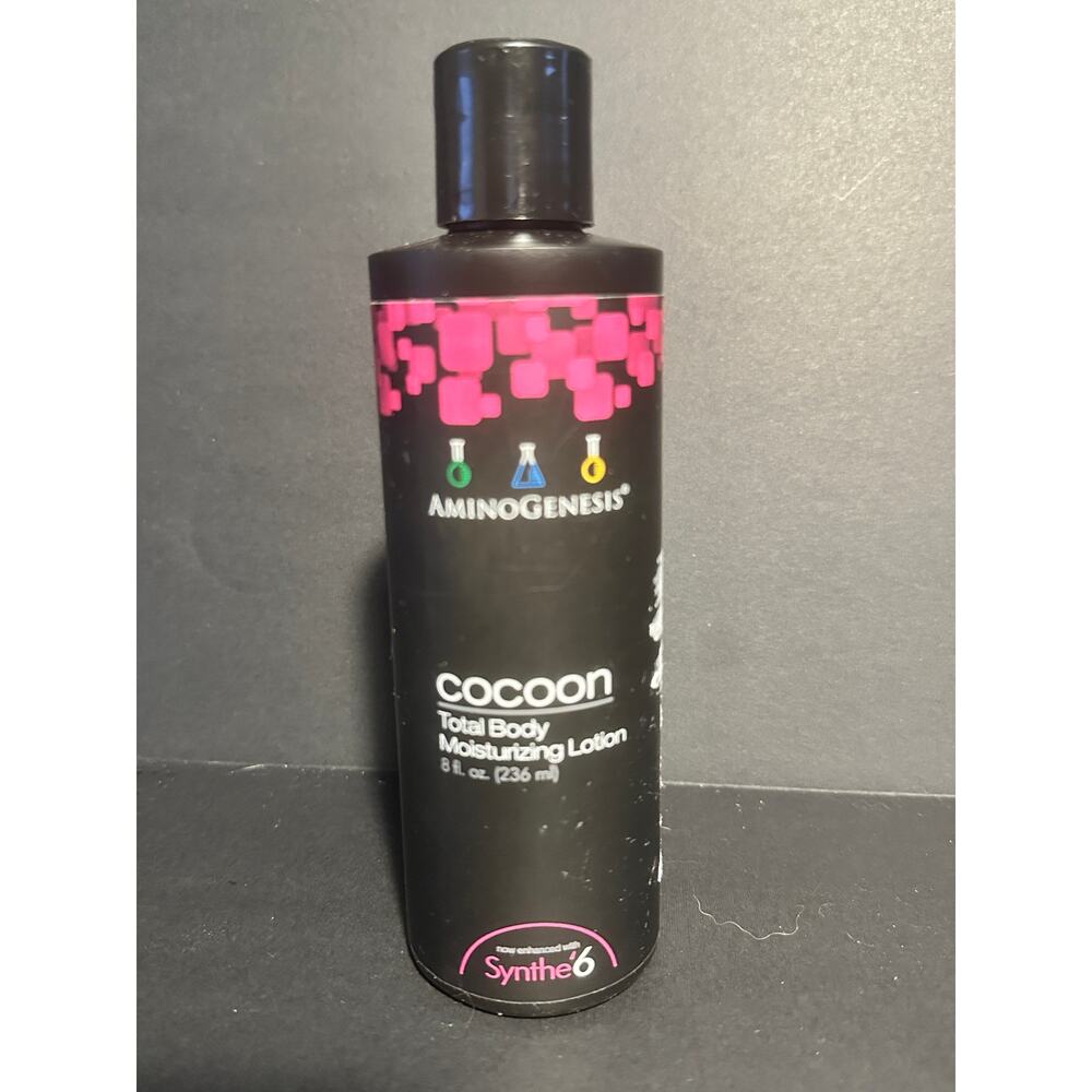 NEW AminoGenesis Cocoon Total Body Moisturizing Lotion 8 oz unsealed